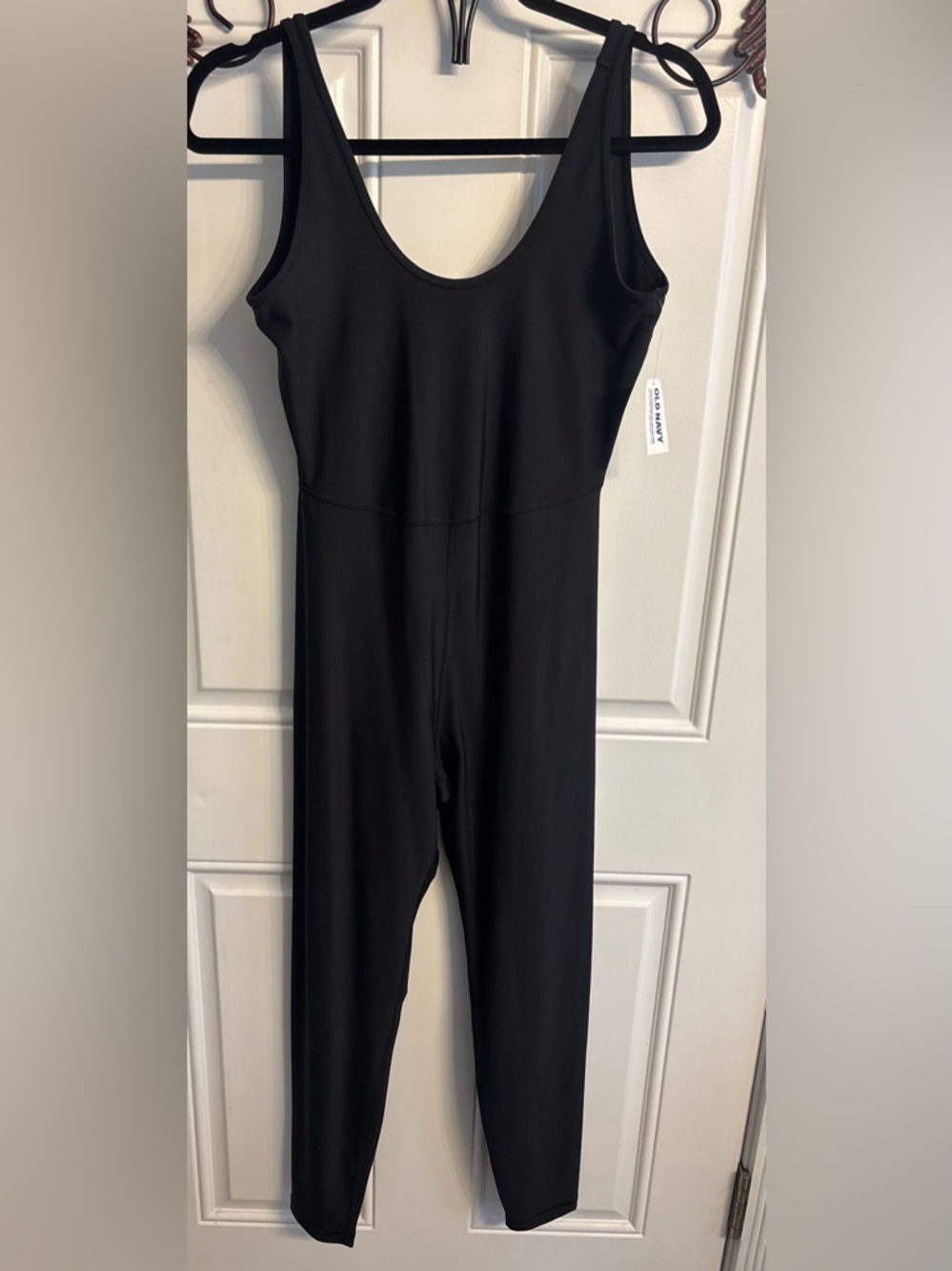 Old Navy Power Soft Black Activewear Jumpsuit